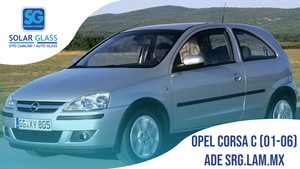 OPEL CORSA C 01-06 LAMİNE ÖN CAM ADE. SRG. MAVİ