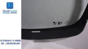  RENAULT KANGOO 07- LAMİNE ÖN CAM SRG. ADE. ŞASE YEŞİL