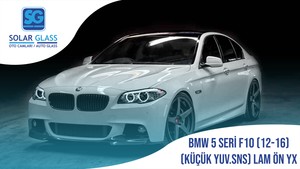 BMW 5 SERI F10  LAMİNE ÖN CAM KÜÇÜK YUVARLAK SNS YEŞİL