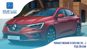 RENAULT MEGANE IV SED/HB  16- LAMİNE ÖN CAM ŞASE SNS. SRG. YEŞİL