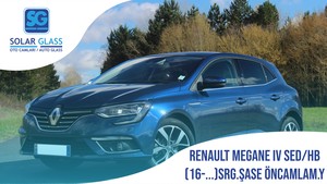 RENAULT MEGANE IV SED/HB 16- LAMİNE ÖN CAM ŞASE ADE. SRG. YEŞİL