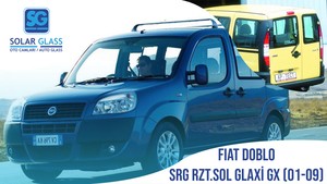 FIAT DOBLO 01-09 TEMPER ARKA CAM SOL SRG. RZT. GALAXY GRİ