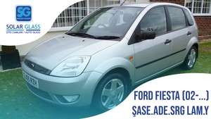 FORD FIESTA 02- LAMİNE ÖN CAM ŞASE ADE. SRG. YEŞİL