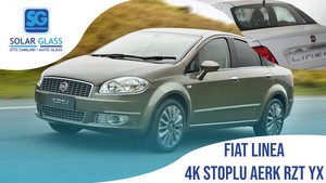 FIAT LINEA 4K TEMPER ARKA CAM STOPLU RZT. YEŞİL