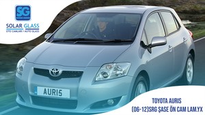 TOYOTA AURIS 06- LAMİNE ÖN CAM SRG. ADE. YEŞİL