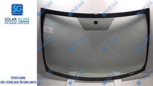  TOYOTA AURIS 06- LAMİNE ÖN CAM SRG. ADE. YEŞİL