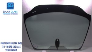  FORD FOCUS III LAMİNE ÖN CAM ŞASE TEK SNS. YEŞİL