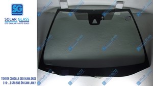  TOYOTA COROLLA 19- LAMİNE ÖN CAM SRG. KMR. SNS. . YEŞİL