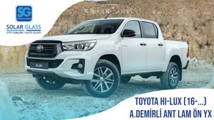 TOYOTA HILUX 16- LAMİNE ÖN CAM ADE. ANT. YEŞİL