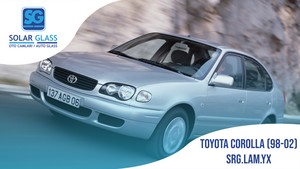 TOYOTA COROLLA 98-02 LAMİNE ÖN CAM SRG. YEŞİL
