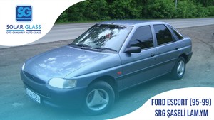 FORD ESCORT 95-99 LAMİNE ÖN CAM SRG. ŞASE YEŞİL MAVİ