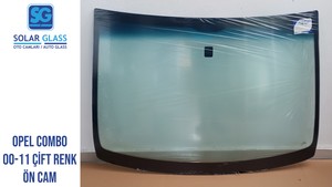  OPEL COMBO 00-11 LAMİNE ÖN CAM SRG. ADE. YEŞİL MAVİ