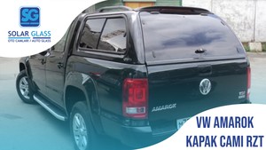 VW AMAROK TEMPER KABİN KAPAK CAMI RZT