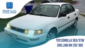 TOYOTA COROLLA SDN./STW 92-98 LAMİNE ÖN CAM SRG. MAVİ