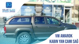 VW AMAROK TEMPER KABİN YAN CAM SAĞ