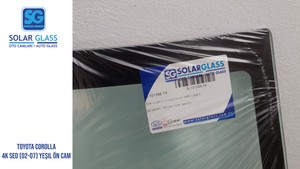  TOYOTA COROLLA SED 02-07 LAMİNE ÖN CAM SRG. YEŞİL
