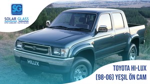 TOYOTA HILUX 98-06 LAMİNE ÖN CAM SRG. YEŞİL