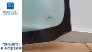  TOYOTA AVENSIS 97-04 LAMİNE ÖN CAM SRG. YEŞİL