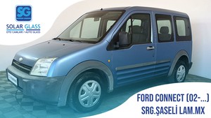 FORD CONNECT 02- LAMİNE ÖN CAM SRG. ŞASE MAVİ