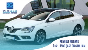 RENAULT MEGANE IV 16- 5K LAMİNE ÖN CAM AKUSTİK ÇITA ADE. ŞASE YEŞİL