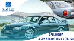 OPEL OMEGA A STW 86-94 TEMPER ARKA CAM SRG. RZT. YEŞİL