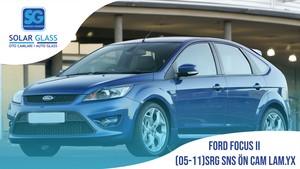 FORD FOCUS II 05- LAMİNE ÖN CAM SRG. SNS. ŞASE YEŞİL