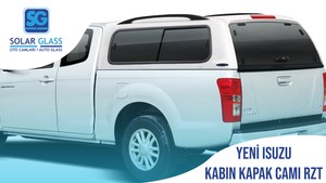 ISUZU TEMPER YENİ KABİN KAPAK CAMI RZT