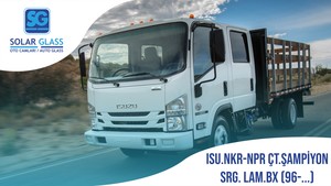 ISUZU NKR-NPR ÇT. ŞAMPIYON 96- LAMİNE ÖN CAM SRG. BEYAZ
