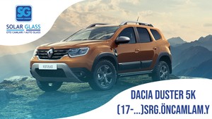 DACIA DUSTER 5K 18- LAMİNE ÖN CAM ADE. SRG. YEŞİL
