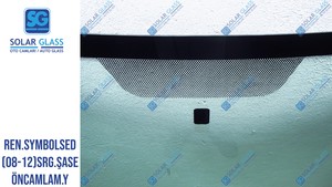  RENAULT SYMBOL SED 08- LAMİNE ÖN CAM SRG. ADE. ŞASE YEŞİL