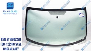  RENAULT SYMBOL SED 08- LAMİNE ÖN CAM SRG. ADE. ŞASE YEŞİL