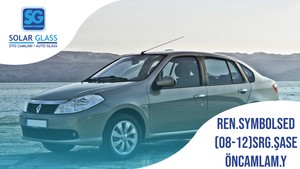 RENAULT SYMBOL SED 08- LAMİNE ÖN CAM SRG. ADE. ŞASE YEŞİL