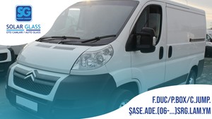 FIAT DUCATO / PEUGEOT BOX/CITROEN JUMP. 06- LAMİNE ÖN CAM ŞASE ADE. SRG. YEŞİL MAVİ