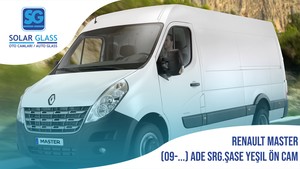 RENAULT MASTER 10- LAMİNE ÖN CAM ADE. SRG. ŞASE YEŞİL
