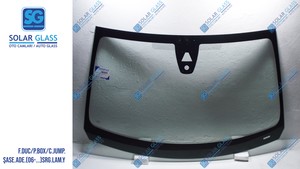 FIAT DUCATO /PEUGEOT BOX/CITROEN JUMP. 06- LAMİNE ÖN CAM ŞASE ADE. SRG. YEŞİL
