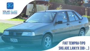 FIAT TEMPRA / TIPO 88- LAMİNE ÖN CAM SRG. ADE. YEŞİL