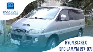 HYUNDAI STAREX 97-07 LAMİNE ÖN CAM SRG. YEŞİL MAVİ