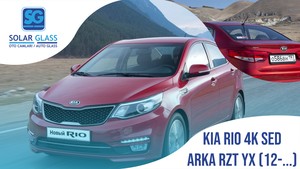 KIA RIO 4K SED 12- TEMPER ARKA CAM RZT YEŞİL