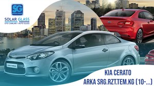KIA CERATO 10- TEMPER ARKA CAM RZT. SRG. KOYU GRİ
