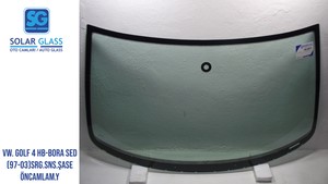  VW GOLF 4 / BORA HB/SDN. 97-03 LAMİNE ÖN CAM SRG. SNS. TUT. ŞASE YEŞİL