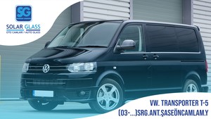 VW TRANSPORTER T-5 03- LAMİNE ÖN CAM ŞASE ADE. SRG. ANT. YEŞİL