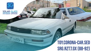 TOYOTA CORONA / CAR. SDN. 88-92 TEMPER ARKA CAM SRG. RZT. GRİ