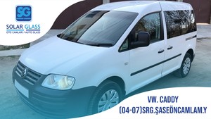 VW CADDY 04-07 LAMİNE ÖN CAM SRG. YEŞİL