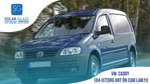  VW CADDY 04- LAMİNE ÖN CAM ADE. ANT. SRG. YEŞİL