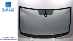  VW PASSAT CC 08- LAMİNE ÖN CAM ŞASE YUVARLAK SNS. YEŞİL