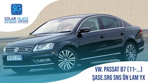  VW PASSAT B7 11- LAMİNE ÖN CAM ŞASE SRG. SNS. YEŞİL