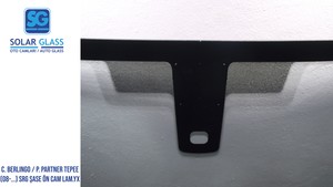  PEUGEOT PARTNER TEPEE/CITROEN BERLINGO 08- LAMİNE ÖN CAM SRG. ADE. YEŞİL
