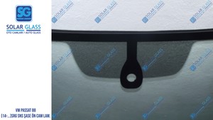  VW PASSAT B8 14- LAMİNE ÖN CAM SNS. ÇIT. YEŞİL
