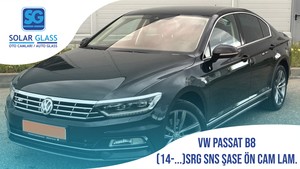 VW PASSAT B8 14- LAMİNE ÖN CAM SNS. ÇIT. YEŞİL