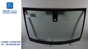 PEUGEOT PARTNER TEPE./CITROEN BERL. 08- LAMİNE ÖN CAM ADE. SRG. SNS. YEŞİL